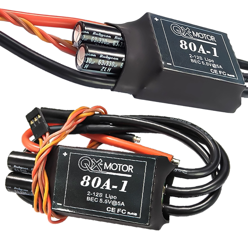 Brushed Drone Motor - 80A 2-12S borstelloze ESC hogedruk snelheidsregelaar