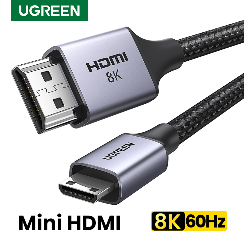 Hd Zero Camera - Ugreen Mini Hdmi-Compatibel Met Hd-Kabel 8K/60Hz