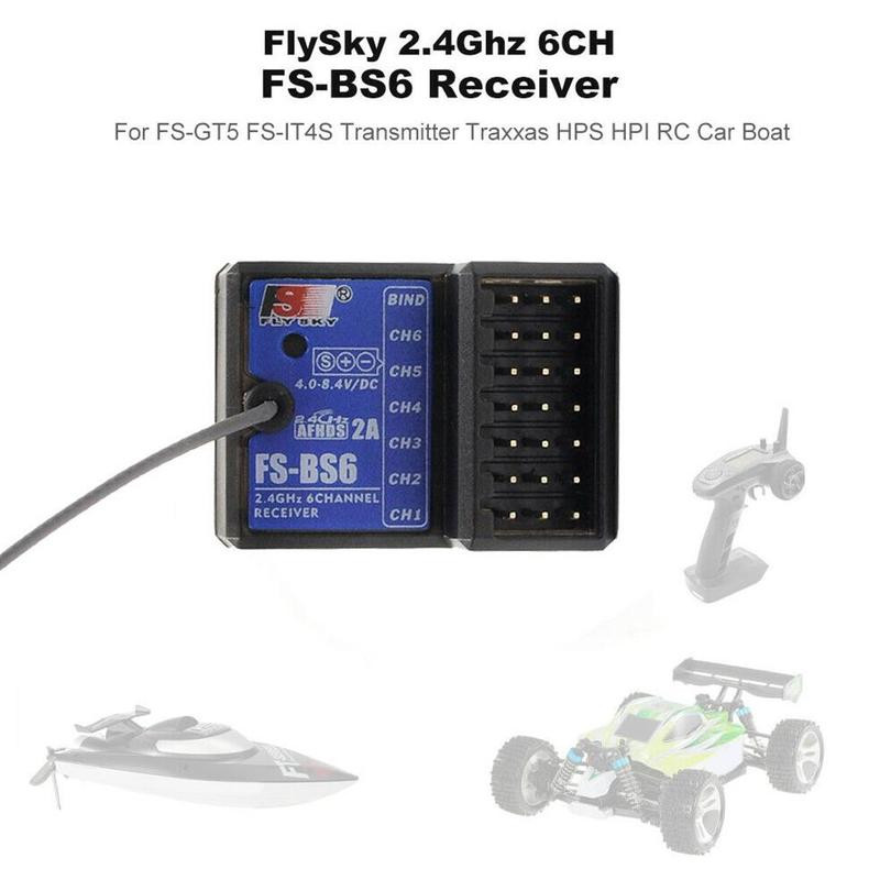 Flysky Transmitter - Flysky FS-BS6 Ontvanger 2.4Ghz 6CH AFHDS