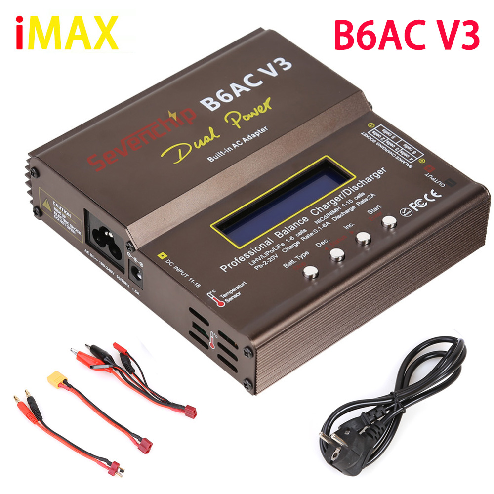 Balance Charger Rc - 80W IMAX B6AC V3 Balanslader Voeding
