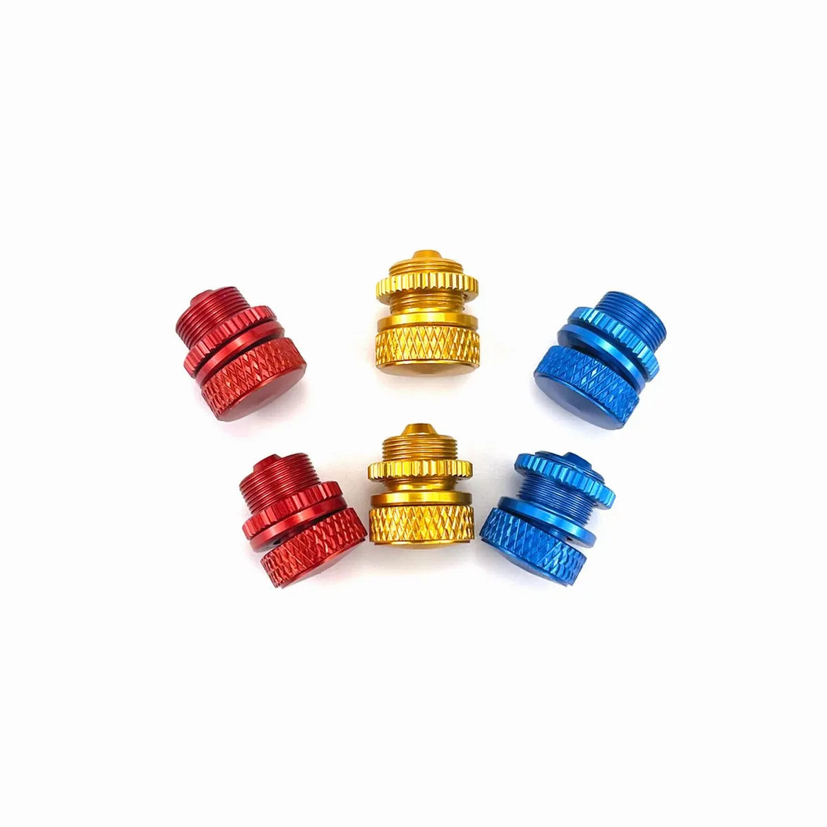 Smoke Stopper - 2 stuks KUZA CNC Legering Brandstofvulplug