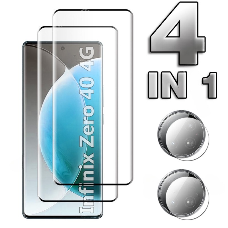 Hd Zero Camera - 4-in-1 3D glas voor Infinix Zero