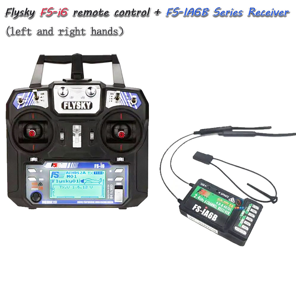 Flysky Transmitter - FS-i6 6CH 2.4GHz AFHDS 2A radiosysteem,