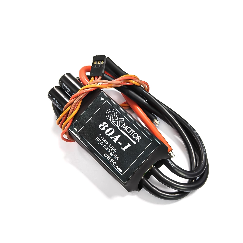 80A 2-12S borstelloze ESC hoge - Brushed Drone Motor recensie en prijs