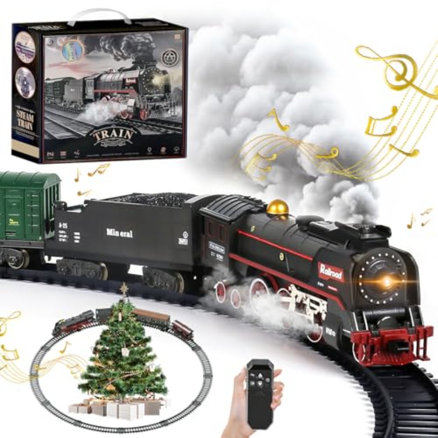 Kersttreinset met elektrische  - Smoke Stopper recensie en prijs