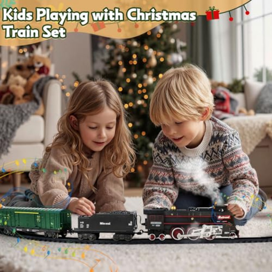 Kersttreinset met elektrische  - Smoke Stopper recensie en prijs