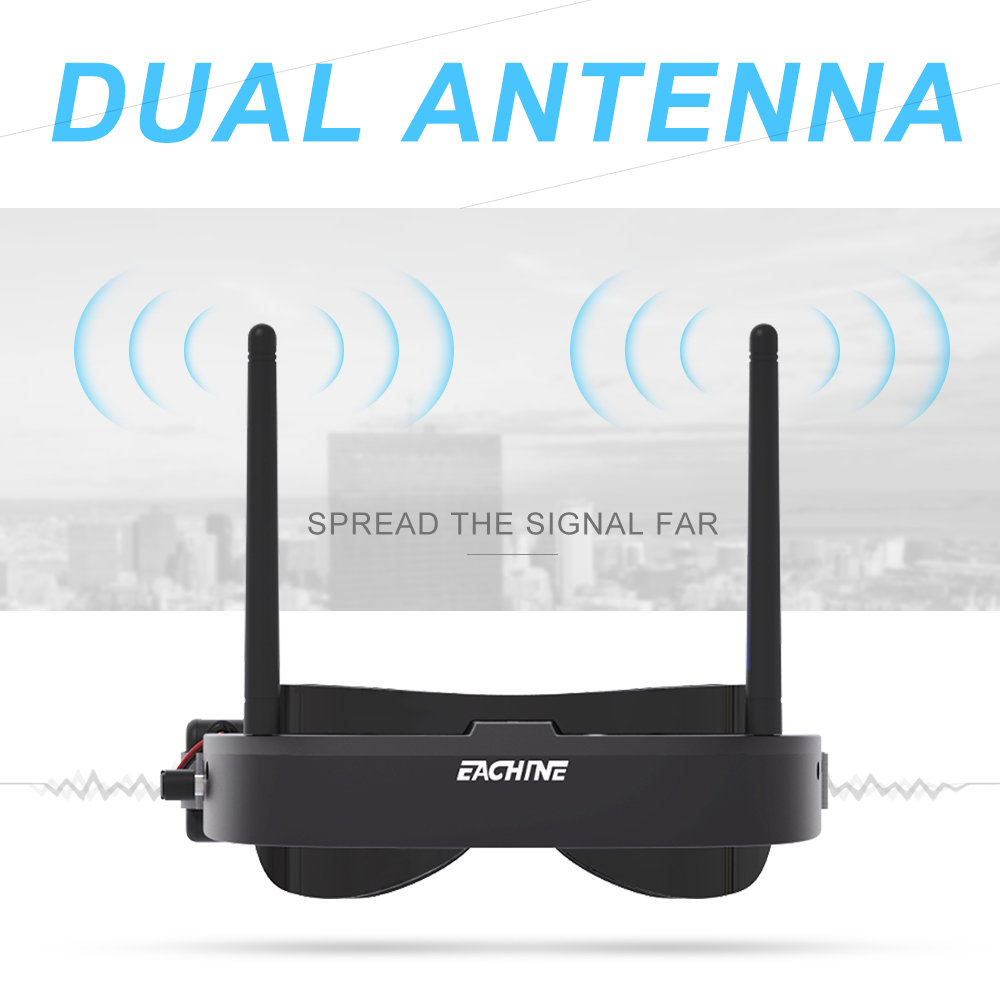 Eachine EV100 720*540 5.8G 72C - Goggles Fpv recensie en prijs