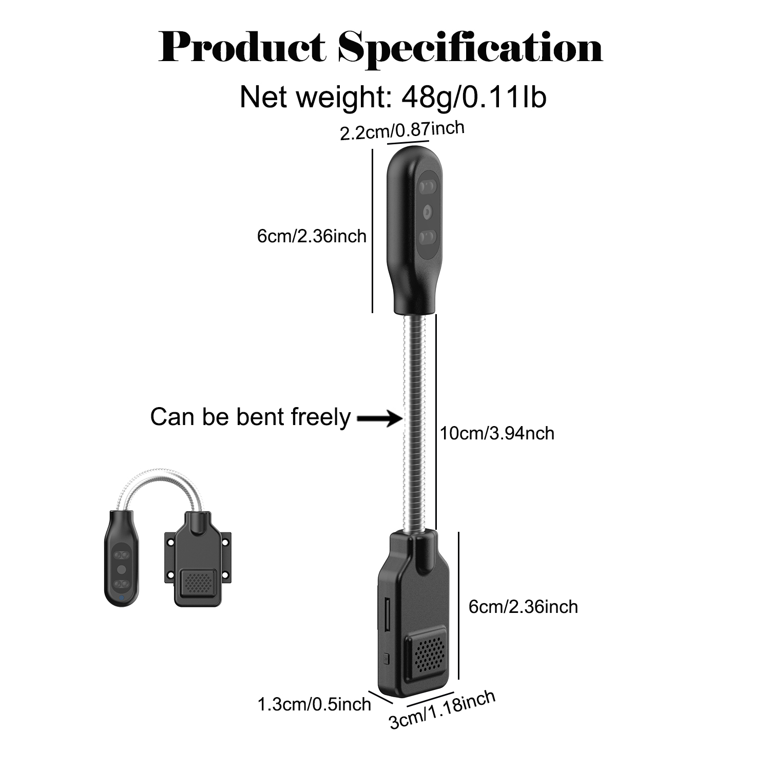 Flexibele zwanenhals baby- en  - Hd Zero Camera recensie en prijs