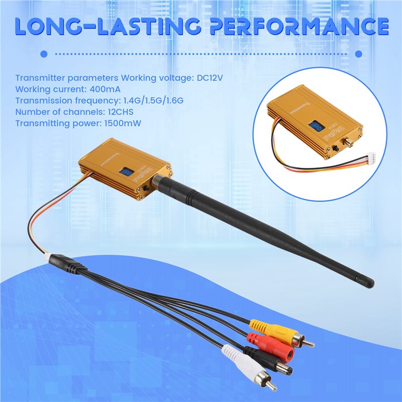 A48U 1.5G 1.5W FPV VTX 12CH 15 - Rc Transmitter recensie en prijs