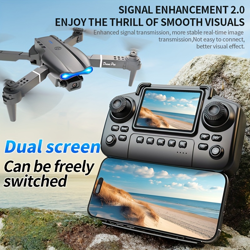 E99 PRO MAX: opvouwbare drone  - Propeller Guard recensie en prijs