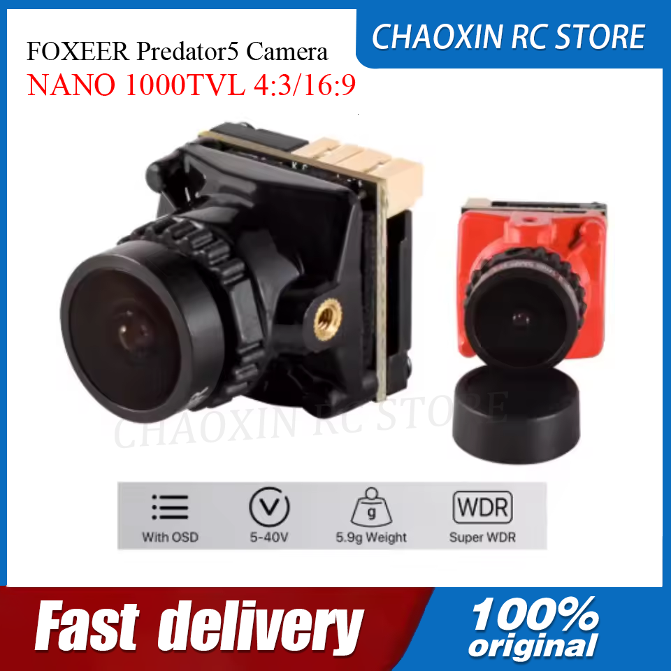 FOXEER Predator5 Camera NANO 1 - Fpv Drone recensie en prijs