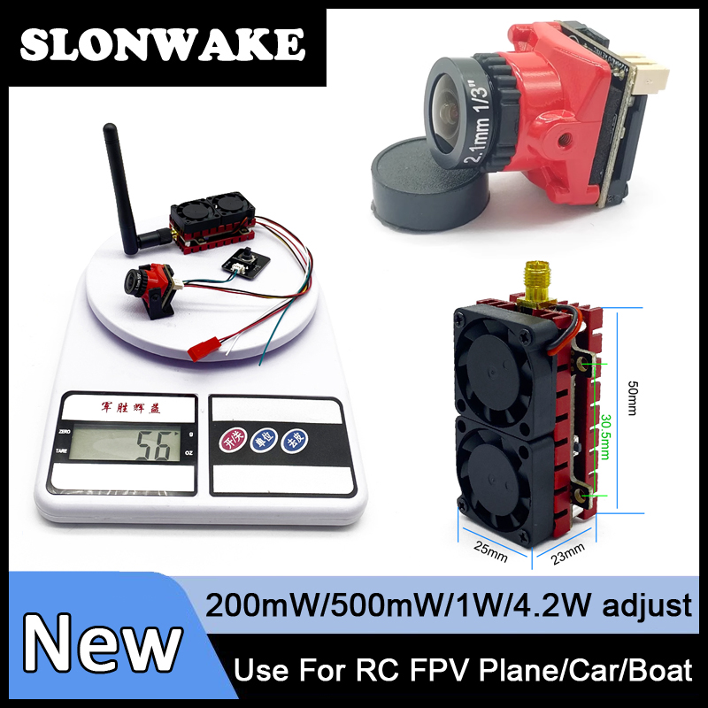 SLONWAKE 5.8G 48CH 4.2W VTX-ze - Goggles Fpv recensie en prijs
