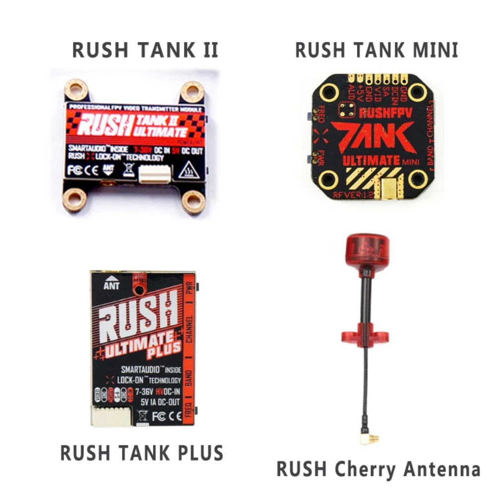 RUSH TANK Ultimate II/Mini/PLU - Drone Frame recensie en prijs