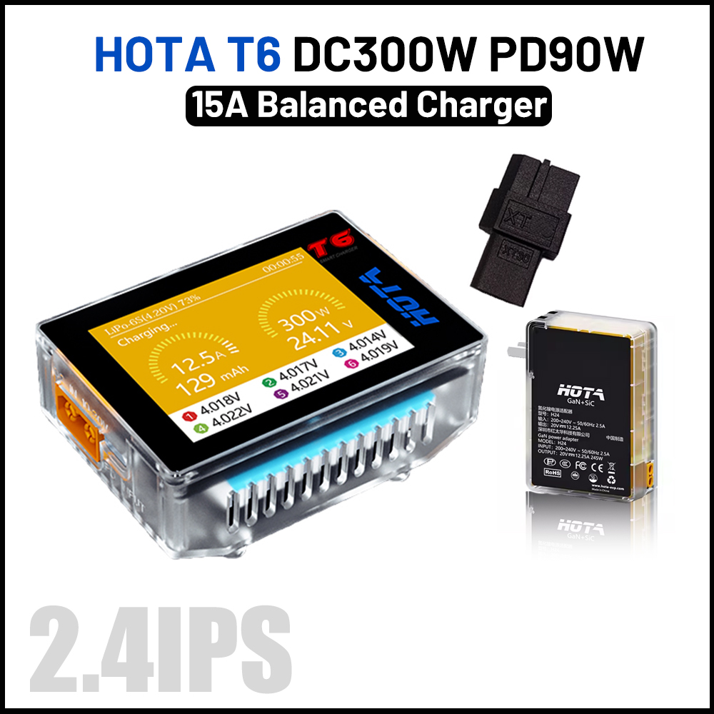 Hota T6 300W Intelligente Opla - Balance Charger Rc recensie en prijs