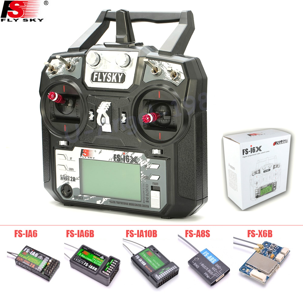 FLYSKY FS-i6X FS i6X 10CH 2,4  - Flysky Transmitter recensie en prijs