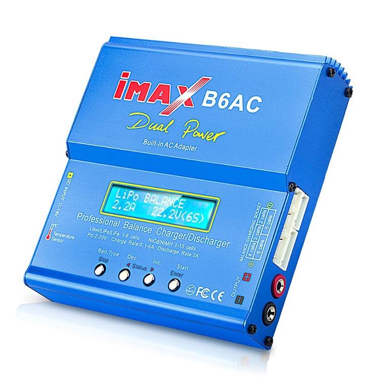 IMAX B6AC RC Lader 80W 6A 2-6S - Balance Charger Rc recensie en prijs