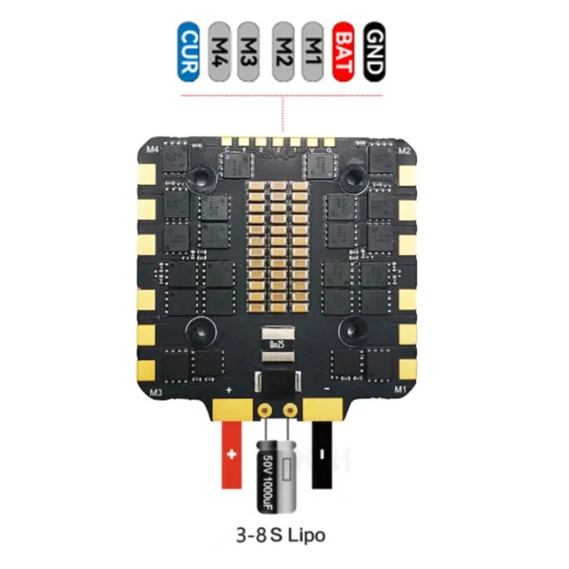 BLS 100A 4-in-1 ESC FPV borste - 4 In 1 Esc recensie en prijs